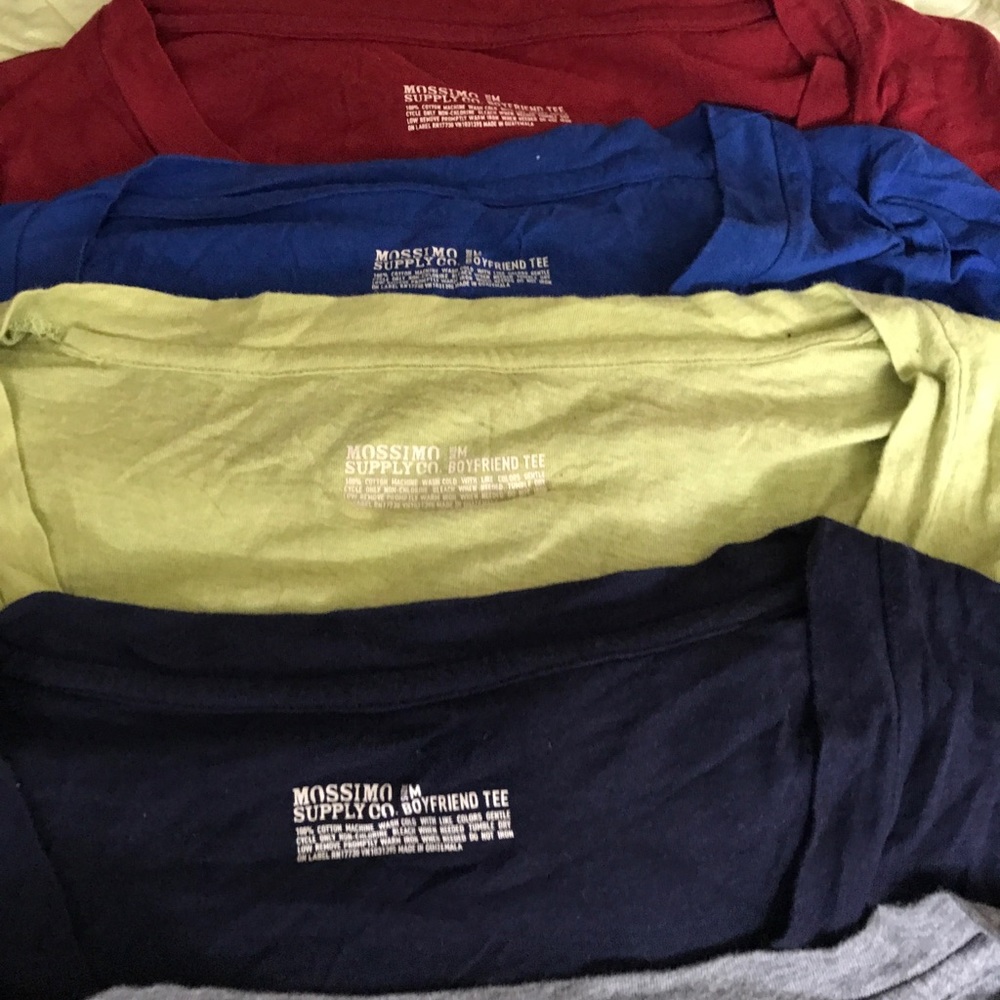 Mossimo  boyfriend tees(8)